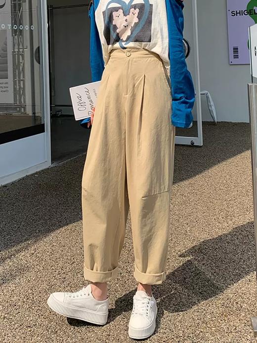 裁缝学苑AS71工装哈伦裤老爹裤纸样女装夏新款高腰显瘦萝卜裤打版 商品图2
