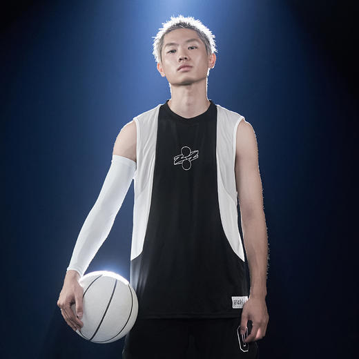 有志者UZISxBIPOLAR联名坎肩男夏季美式跑步篮球运动背心宽松无袖 商品图1