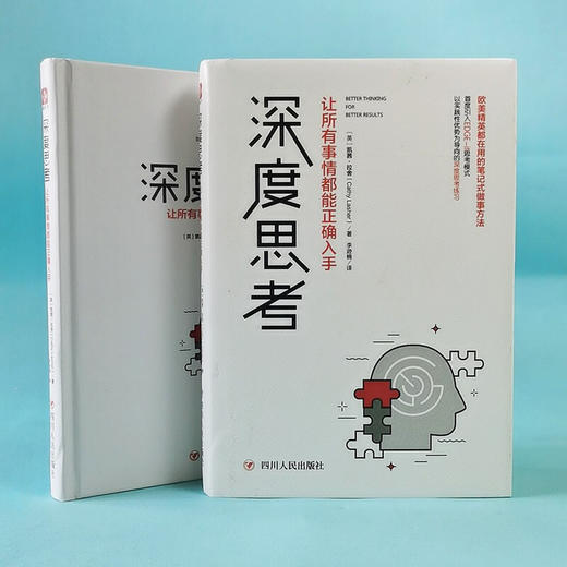 深度思考 让所有事情都能正确入手 凯茜·拉舍等 著 励志与成功 商品图1