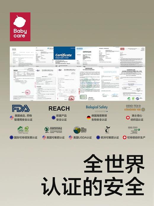 【20抽10包/80抽4包】babycare婴儿紫盖湿巾纸新生手口专用宝宝 商品图3