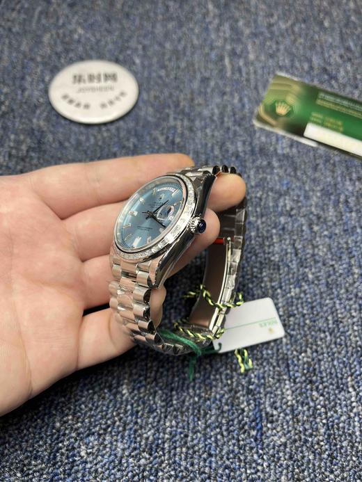 EW劳力士星期日历型系列 日志40mm 冰蓝盘 商品图3