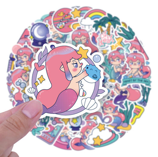TIPETOYS吉尔奇手账贴纸包-海洋女王（NANA）JRQ6004 商品图2
