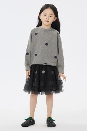 jnby  23年秋款  A字型网纱蓬蓬裙 1N7D12660