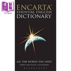 【中商原版】Encarta Essential English Dictionary, All the Words You Need 安卡塔基本英语词典 英文原版进口 教辅参考书