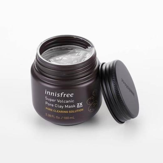 韩国Innisfree悦诗风吟火山岩泥毛孔清洁面膜补水保湿控油去黑头(2024年3月) 商品图1