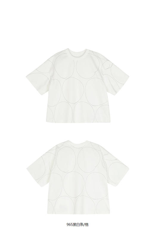 jnby  23年秋款  耐洗挺阔有型短袖T恤 1N7114430 商品图12