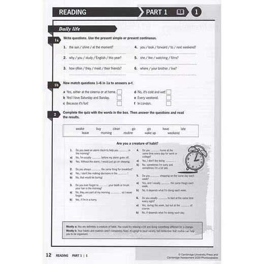 剑桥KET\PET Exam Booster 考前冲刺必备 2020改革新题型版附答案 【赠音频】 商品图2