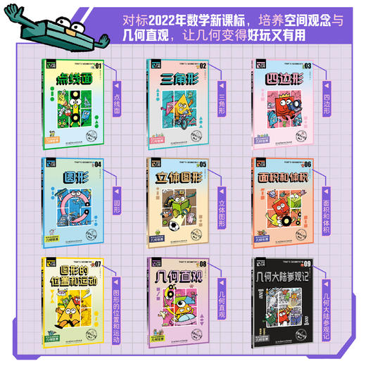 《这就是几何》9册，打破刻板印象，解决几何学习焦虑，让几何变得有用、好玩又有趣 商品图3