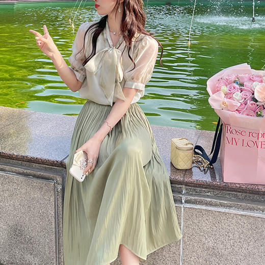 裁缝学苑AS64 夏季大摆半身裙纸样裙子女装松紧腰a字长裙打版裁剪 商品图2