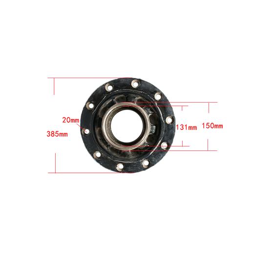 轮毂轮芯轴头葫芦头BPW14T方轴车桥/A 商品图0