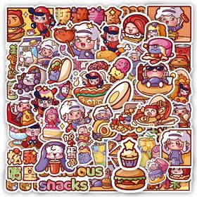 TIPETOYS吉尔奇手账贴纸包-奇幻美食JRQ6005