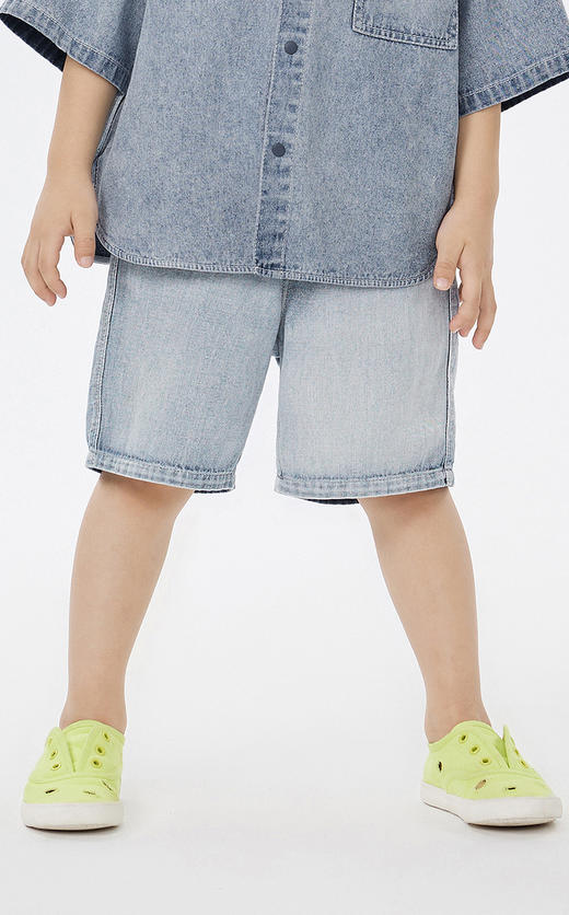 jnby   23年秋款   轻薄柔软牛仔中裤  1N7E12490 商品图4