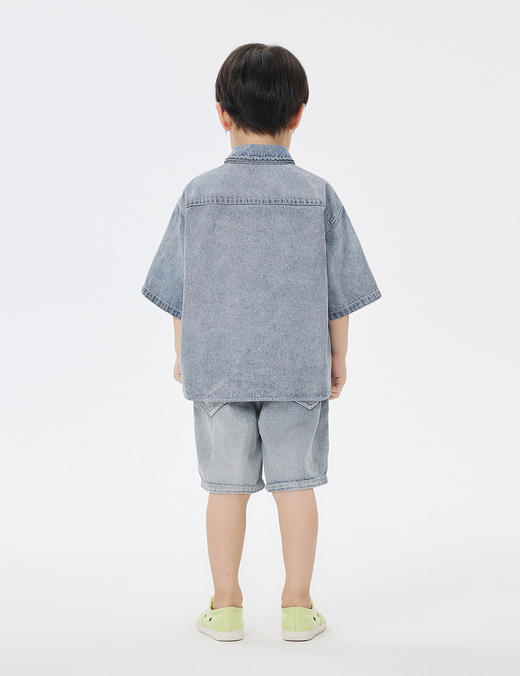 jnby   23年秋款   轻薄柔软牛仔中裤  1N7E12490 商品图7