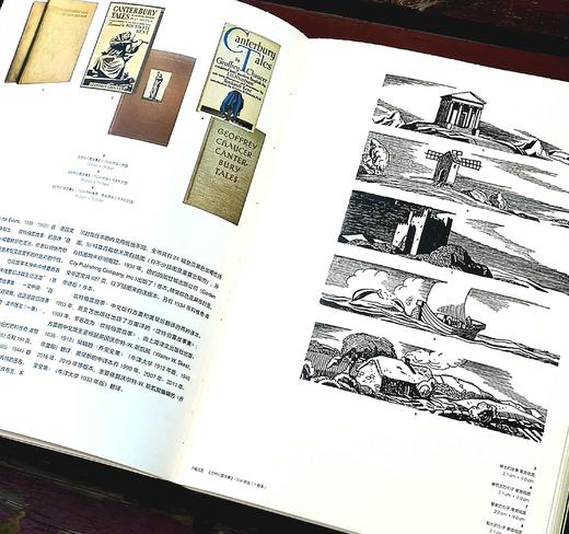 定制毛边本+藏书票编号本，作者签名钤印！！《洛克威尔•肯特插图选》，美国 肯特绘，吴伟编著，定制毛边本，作者签名钤印，黑色布面精装，白色布面函套，附赠明信片，凸版印刷书票，16开，成品尺寸210*28 商品图5