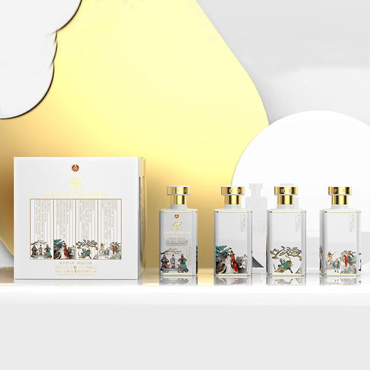 52度五粮液经典名著系列（名著四珍）500ml*4 商品图3