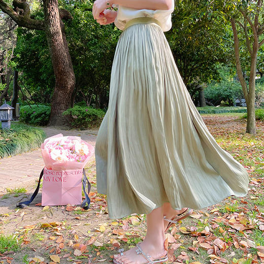 裁缝学苑AS64 夏季大摆半身裙纸样裙子女装松紧腰a字长裙打版裁剪 商品图1