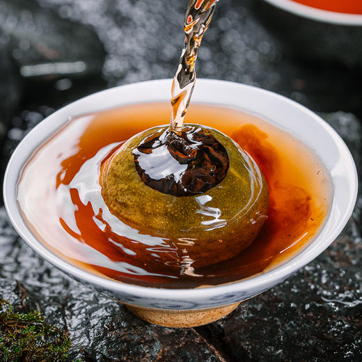 鸣龙小青柑 新会小青柑一颗一泡果香浓郁便携罐装90g 商品图3