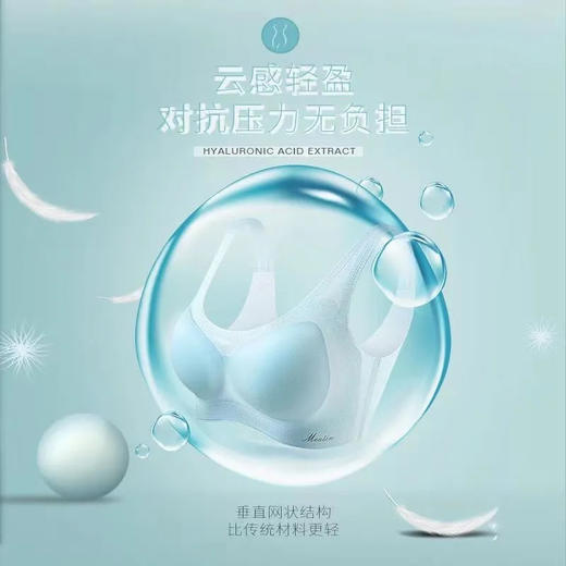 【超值两件装！无痕裸感内衣】超薄冰丝无痕内衣女，采用无钢圈设计，舒适贴合胸部，有效防止下垂，显著提升美背效果。大胸显小，大码文胸背心式，夏季穿着更加舒适。 商品图3