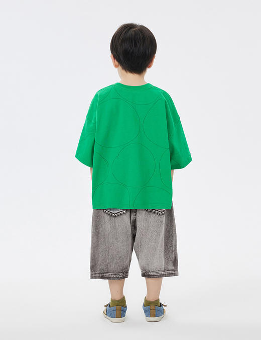 jnby  23年秋款  耐洗挺阔有型短袖T恤 1N7114430 商品图5