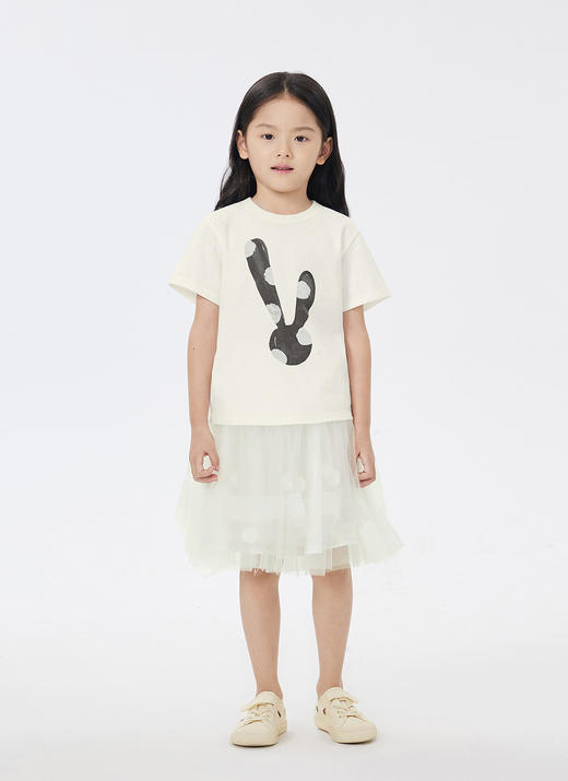 jnby  23年秋款  童趣图案圆领短袖T恤  1N7114560 商品图9