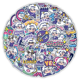 TIPETOYS吉尔奇手账贴纸包-潮酷玩家（LULU）JRQ6003