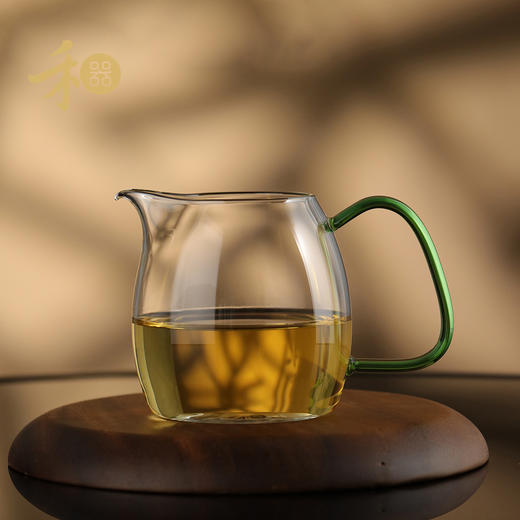禾器晶彩泰然公道杯高硼硅耐热玻璃公杯大号可加热分茶器茶具 商品图9