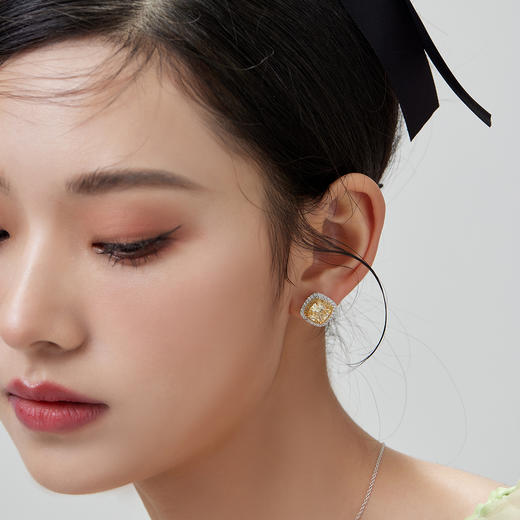 Winy925纯银蒂芙之霓耳钉送女友闺蜜节日生日礼物 商品图6