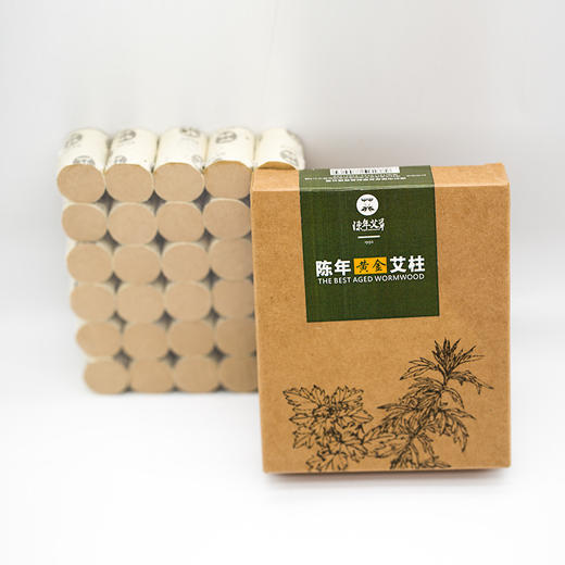 陈年黄金艾柱2*2.7cm*30【烟小 渗透力强】 商品图0