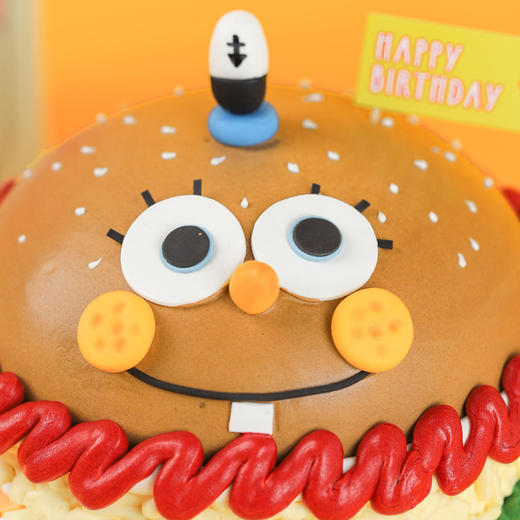 半加高|巨无霸大汉堡蛋糕【D4456】 商品图2