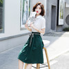 简约个性翻领衬衫，宽松A字裙摆两件套裙HR-NSYY2168 商品缩略图3