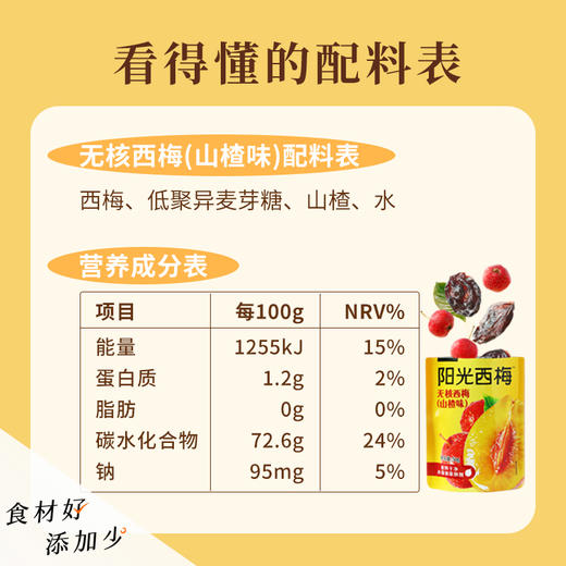 阳光西梅 山楂西梅 新鲜西梅制作 无添加剂零食 商品图1