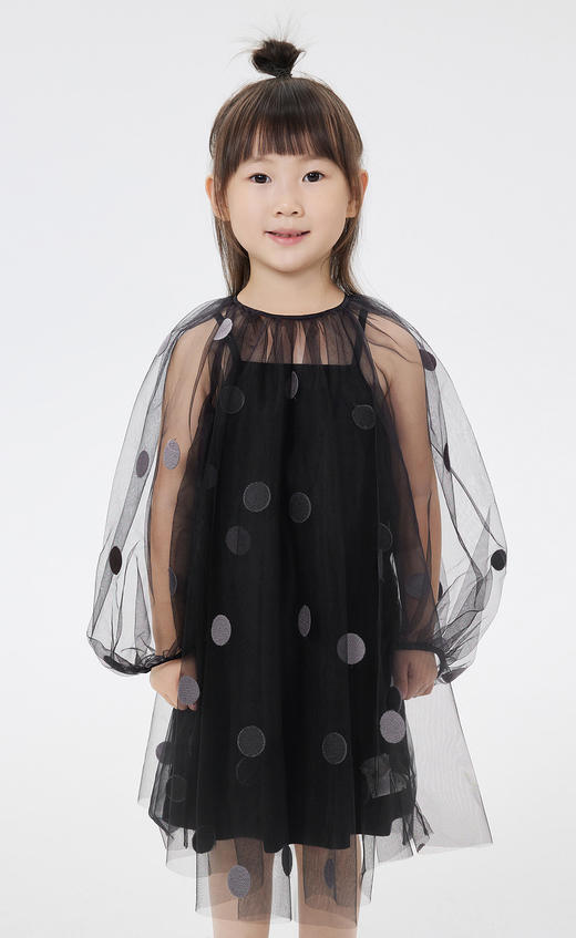 jnby  23年秋款  网纱公主风短袖连衣裙  1N7G22740 商品图0