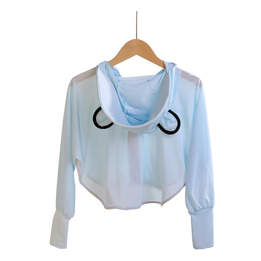 「无惧夏日！五色可选」瑞雅儿童防晒披肩 可爱薄款皮肤衣斗篷男女童防晒服春夏外套上衣 商品图4