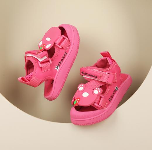 【儿童凉鞋】儿童防撞婴儿纯色小童鞋女宝宝公主凉鞋女童卡通学步鞋子夏季 商品图2