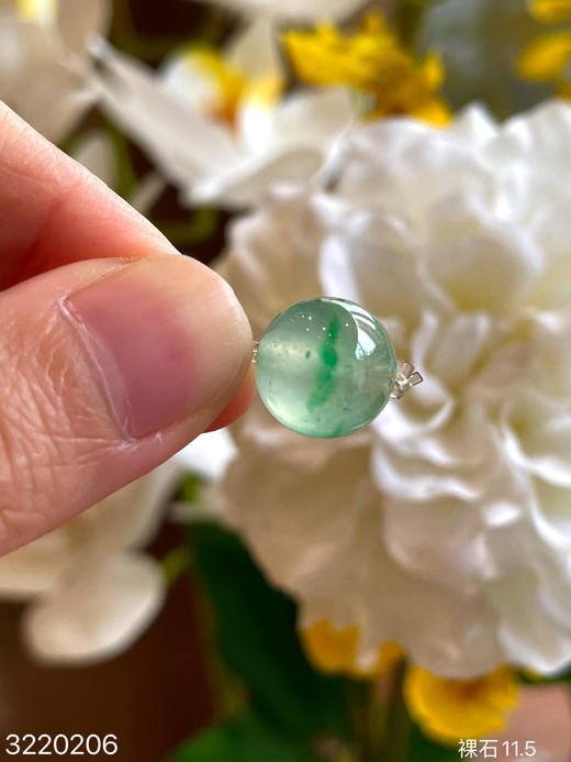 3220206，飘翠珠子裸石。具体价格微信咨询 商品图3
