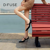 DFuse迪芙斯复古高跟小方头玛丽珍单鞋女细跟一字扣带DF33111222 商品缩略图9