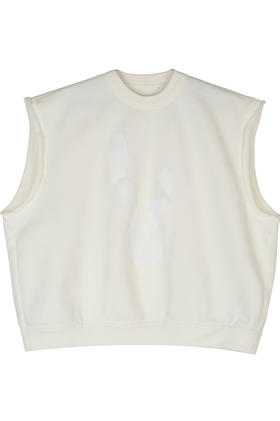 jnby  23年秋款  前卫背心款套头卫衣  1N7414310