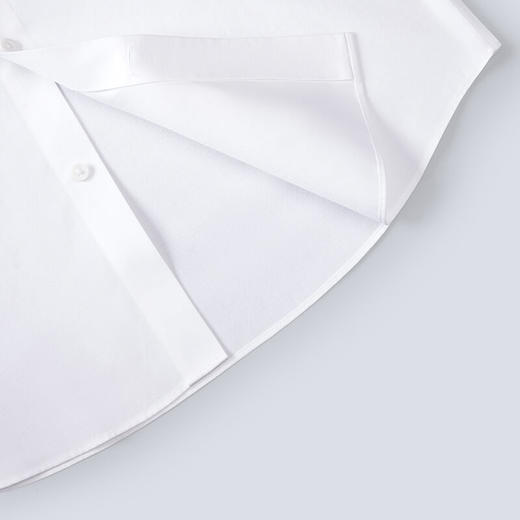 十如仕100支高纱支直尖领肌理提花免烫短袖衬衫-元龙39系列-501-02 商品图7