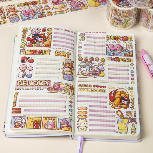TIPETOYS吉尔奇和纸胶带-奇幻美食JRQ5001 商品图1