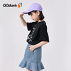 【120-165】【QQduck可可鸭】女童夏款休闲百搭短袖T恤QQduck可可鸭 商品缩略图5