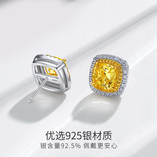 Winy925纯银蒂芙之霓耳钉送女友闺蜜节日生日礼物 商品图3