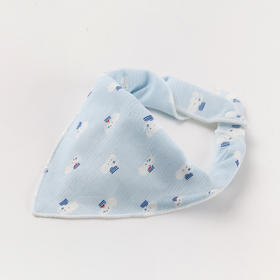 丽婴房-配饰类（夏）D0围兜天蓝