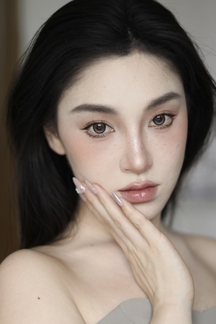 VokiVoki美瞳 年抛隐形眼镜 月光情诗 14.5mm 1副/2片 左右度数可不同-VVCON美瞳网10