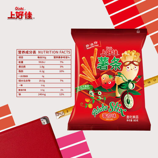 80g上好佳番茄薯条 非油炸 商品图2