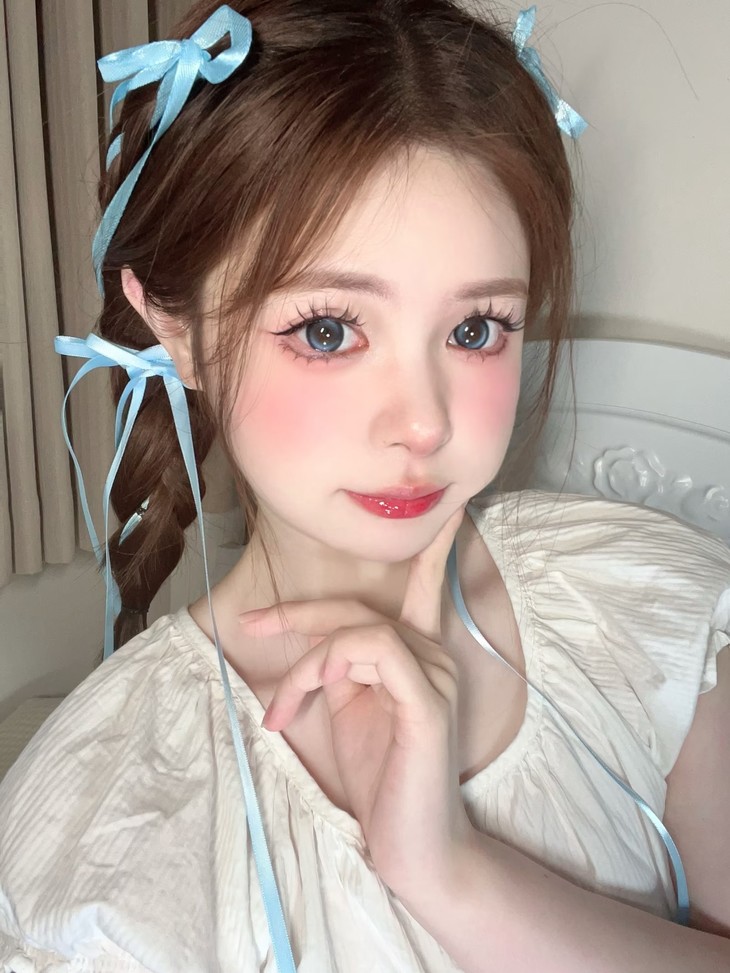 VokiVoki美瞳 年抛隐形眼镜 银河告白 14.5mm 1副/2片 左右度数可不同-VVCON美瞳网10