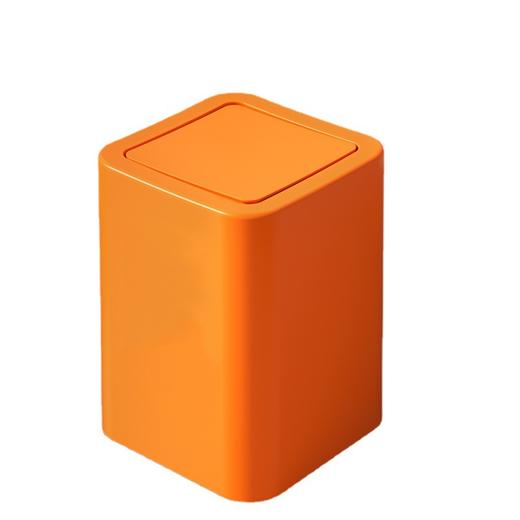 「颜值派！四款配色」垃圾桶居家日用摇盖式厕所客厅办公室颜值纸篓卫生间厨房用品垃圾桶收纳整理 商品图4