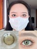 Leenscolor·年抛  缅因虹膜绿  14.0  超上头的绿棕虹膜眼珠子！1:1复刻歪果仁眼珠！日常妆容搭配野超带感的！韩产0-1000度<一副两片> 商品缩略图2