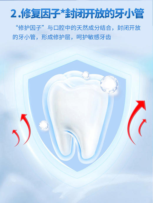【3支装】冷酸灵健齿护龈双重抗敏牙膏185克 商品图2