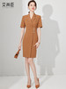夏装女2023新款职业套装裙气质名媛高级感西装包臀西装连衣裙小个 商品缩略图3