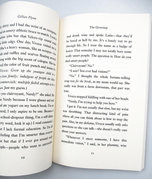 英文原版小说 The Grownup 搞鬼 吉莉安·弗琳 消失的爱人作者 英文版 进英语原版书籍 商品图2